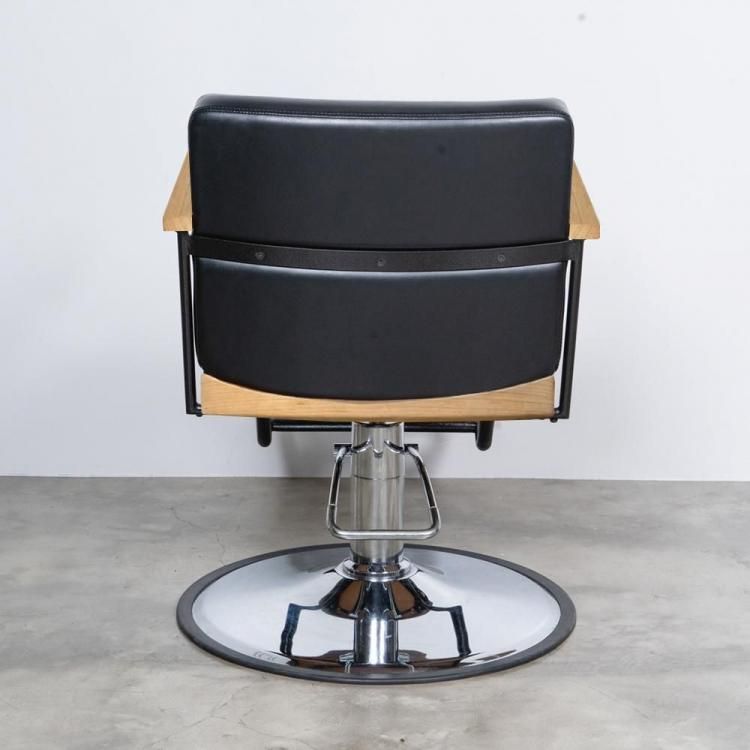 美容室 スタイリングチェア 『Framu/フラム』 BLACK（ブラック）業務用