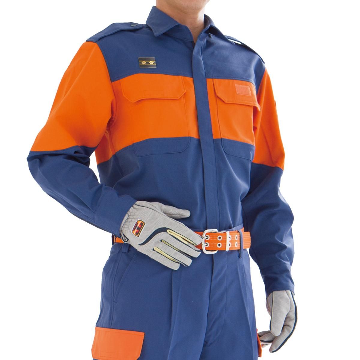 難燃 新準則消防団員用活動服 上衣 - 消防ユニフォーム 【公式