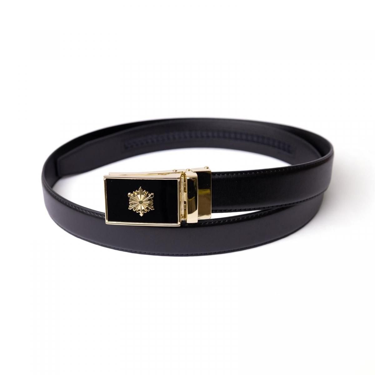消防署マーク入り革ベルト オートロック式 - 消防ユニフォーム 【公式
