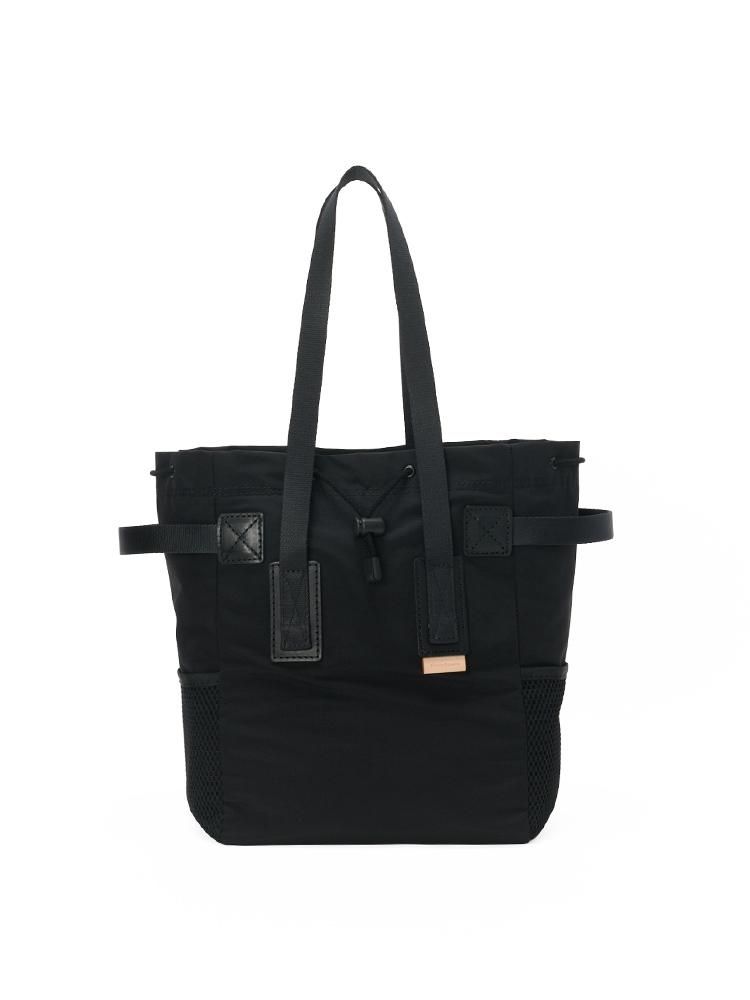 Hender Scheme / FUNCTIONAL TOTE BAG SMALL (BLACK) - TROUPE ONLINE