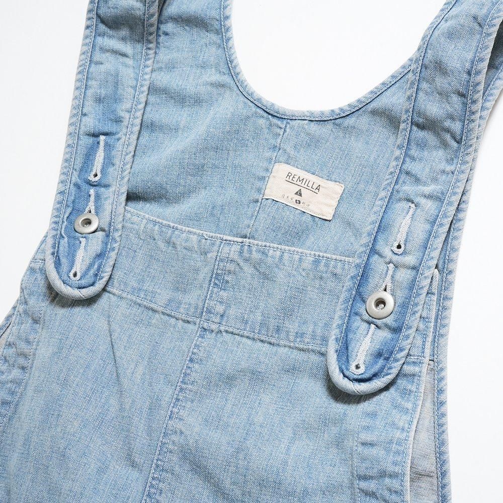 remilla ( レミーラ ) ボートジップスモック ( ライトインディゴ