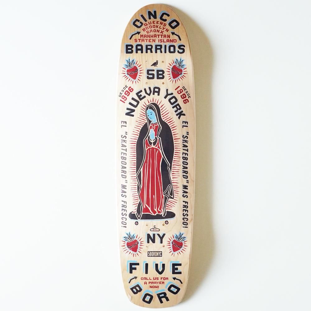 5BORO ( ファイブボロ ) デッキ CINCO BARRIOS - CRUISER - 【 8.0