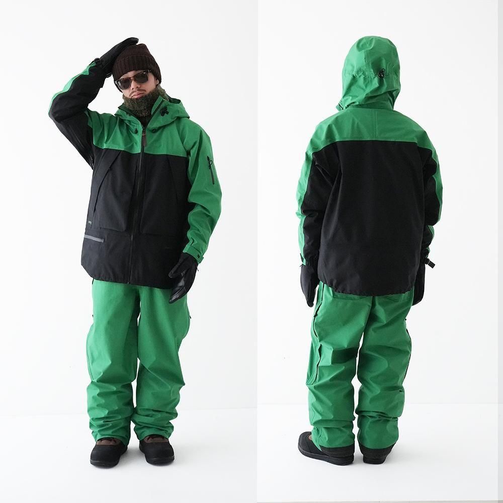 26-27予約商品 GREENCLOTHING グリーンクロージング | BIB PANTS - JAU