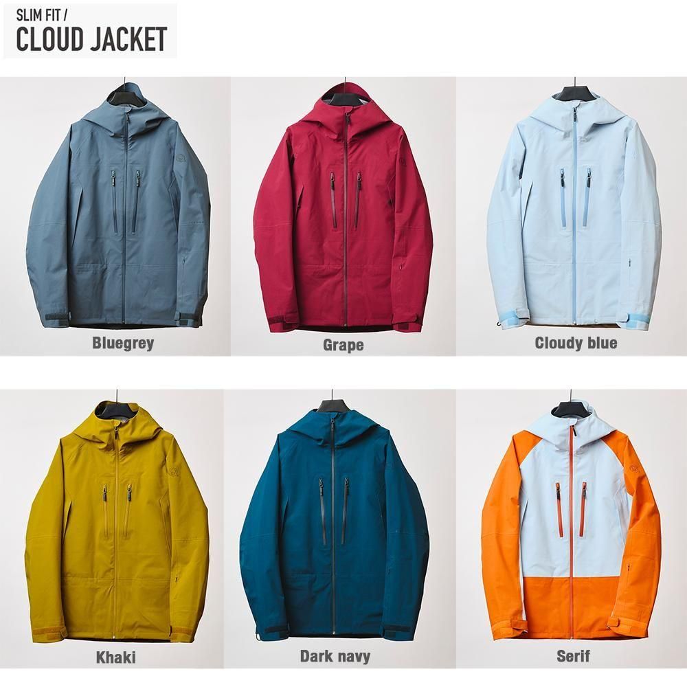 26-27 予約商品 】 unfudge ( アンファッジ ) CLOUD JACKET / SLIM FIT