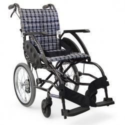 介助用車椅子WA16－40（42）S背折れ・介助ブレーキ付