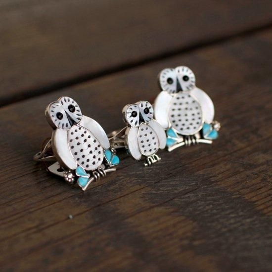 ZUNI ズニ族｜インレイ キャラクター リング REGINDA KALLESTEWA作 16