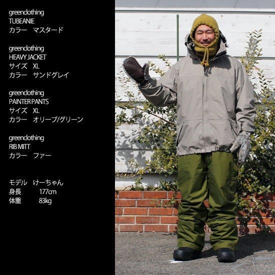 GREEN CLOTHING グリーンクロージング】HEAVY JACKET (カーキ)(ヘビー