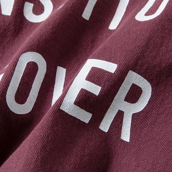 タコマフジ｜NO MORE BEER REISSUE TEE (バーガンディ)