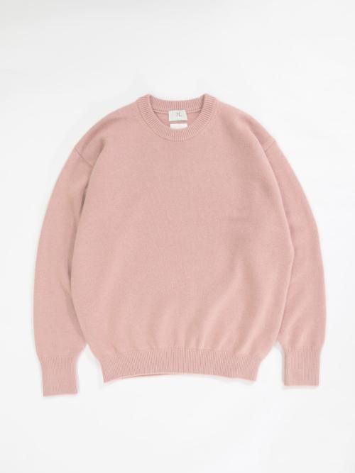 HERILL ゴールデンキャッシュカシミヤ プルオーバー(ピンク)【ユニ