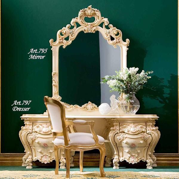 イタリア高級輸入家具【SILIK－シリック】OLIMPIA シリーズ ドレッサー