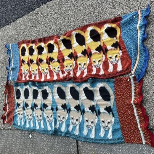 KAPITAL] 縮絨ウールジャパンMIKEマフラー - TAKE FIVE | テイクファイブ