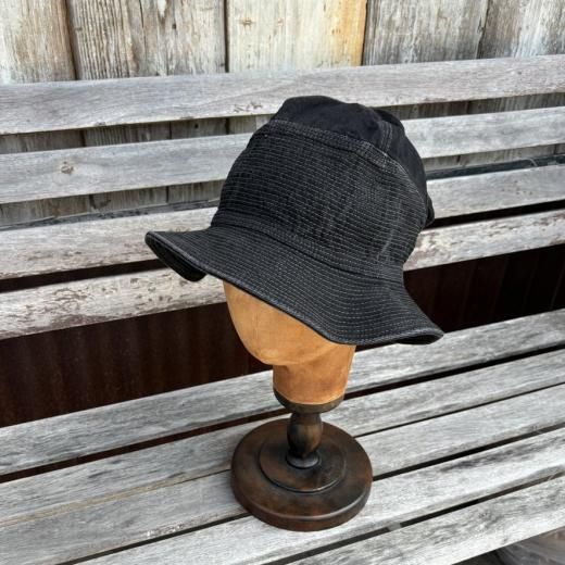 KAPITAL]11_5ozブラック×ブラックデニム 老人と海HAT - TAKE FIVE