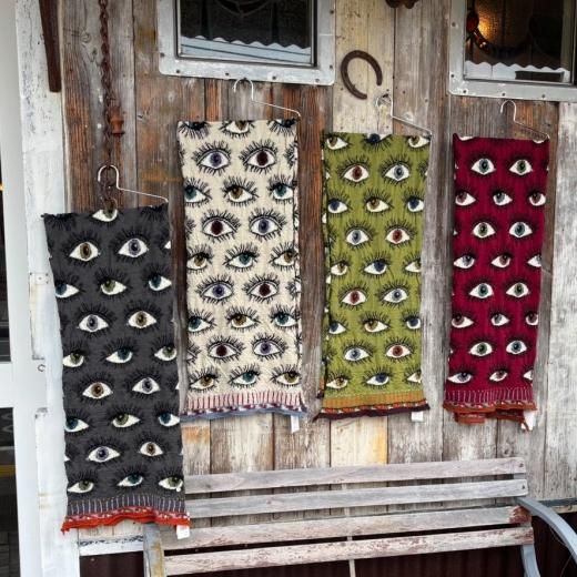 KAPITAL]縮絨ウール SPEAKEASY HAPPYマフラー（カラフル） - TAKE FIVE