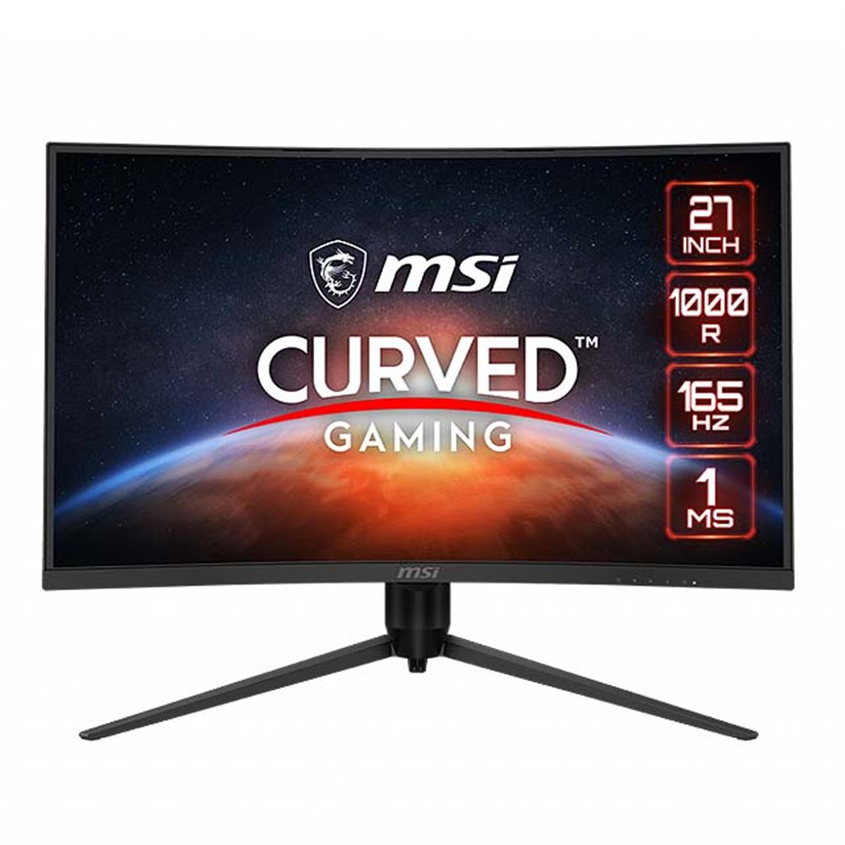 MSI、湾曲率1000RでWQHD解像度の27型ゲーミングディスプレイ - 価格.com