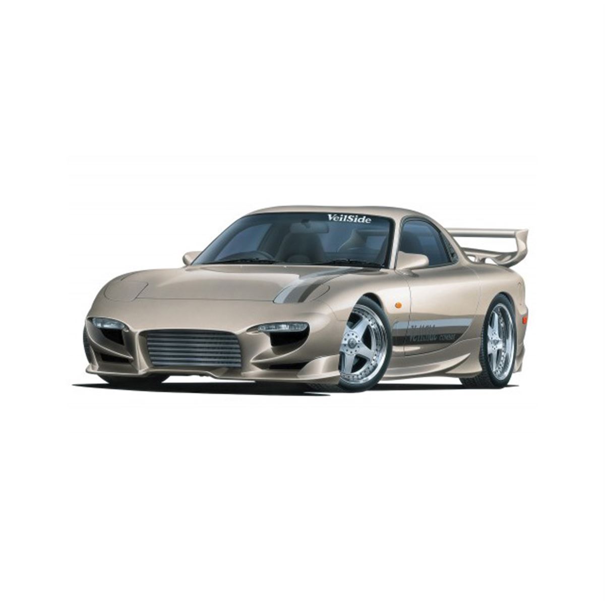 AOSHIMA、マツダ「VeilSide コンバットモデル FD3S RX-7」1/24模型