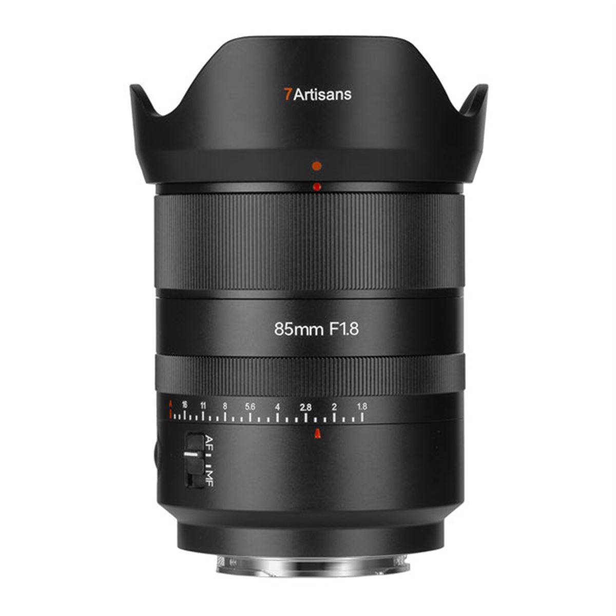 七工匠、Eマウント用大口径中望遠レンズ「7Artisans 85mm F1.8 AF