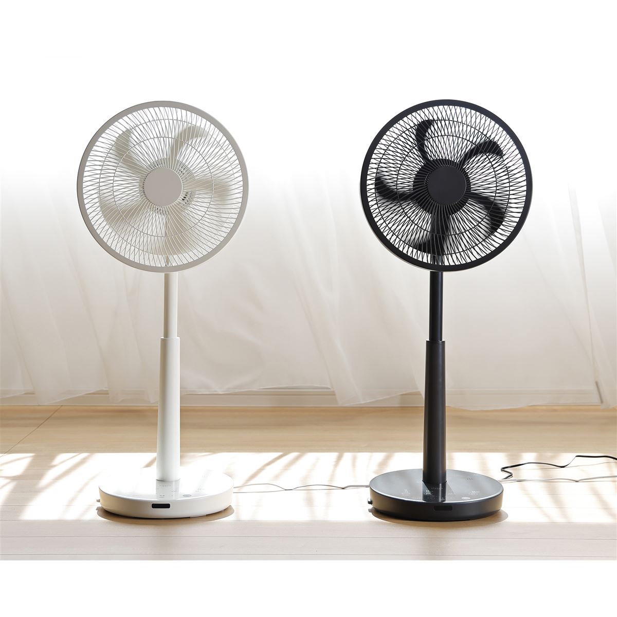 シロカ、温度センサーを新搭載した「DC 音声操作サーキュレーター