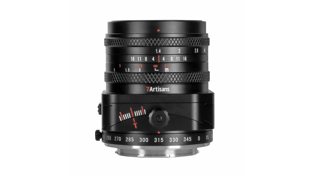 七工匠、ティルトシフト対応の大口径単焦点レンズ「7Artisans Tilt