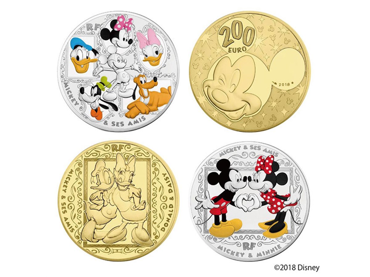 ミッキー誕生90周年を記念した「ミッキー＆フレンズ 記念コイン