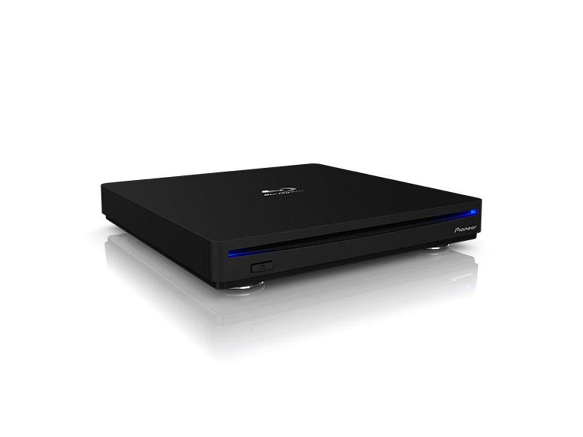 パイオニア、インシュレーターを搭載したポータブルBD「BDR-XS08 MB-S