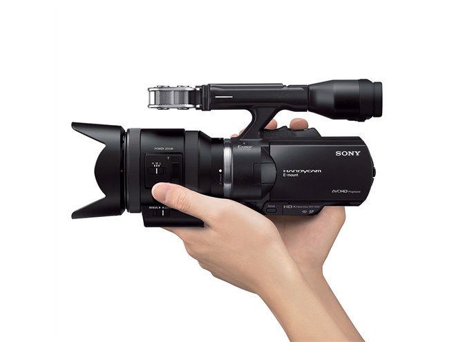 ソニー、電動ズームに対応したEマウントハンディカム「NEX-VG30