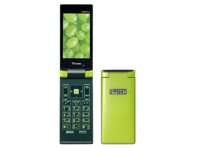 京セラ、Bluetooth連携でスマホの子機・親機にもなるPHS「CRESTIA