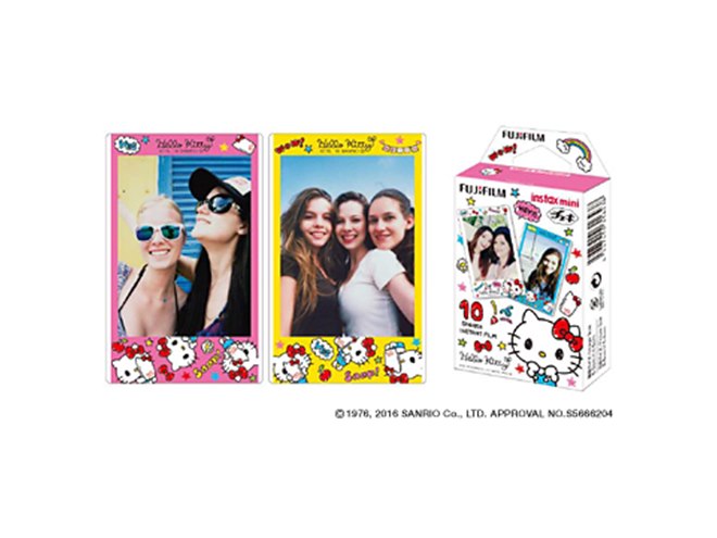 富士フイルム、「ハローキティ」デザインのチェキに2016年限定モデル