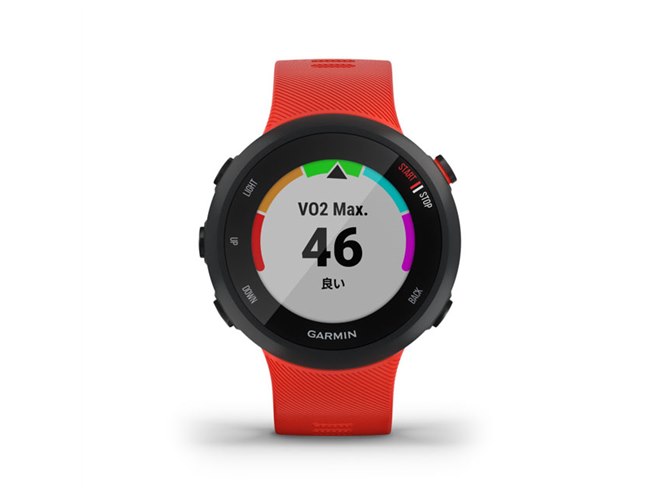 ガーミン、軽量モデルのGPSランニングウォッチ「ForeAthlete 45/45S