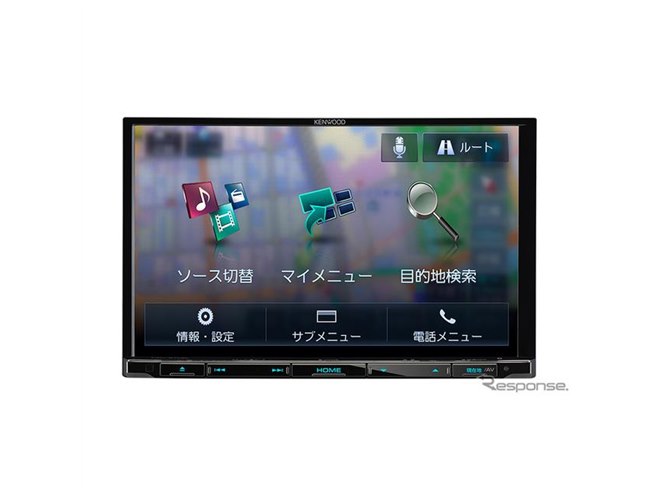ケンウッド 彩速ナビ、コストパフォーマンスに優れた新シリーズ