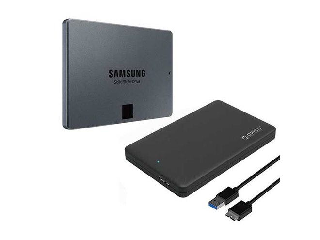 2.5インチSSD「860 QVO（1TB）」と「860 EVO（500GB）」に外付けケース