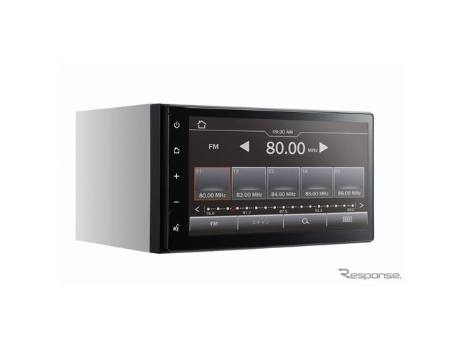 クラリオン、業務車両向けスマートフォン連携ディスプレイオーディオ