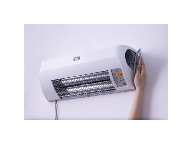 Aladdin、”均一でムラのない暖かさを届ける”1台2役の脱衣所暖房機