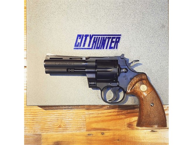 シティーハンター」コルトパイソン冴羽モデルが12月発売へ、初のモデル