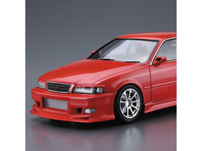 AOSHIMA、Kunny'zの「トヨタ 100系チェイサー」を1/24スケールで再現