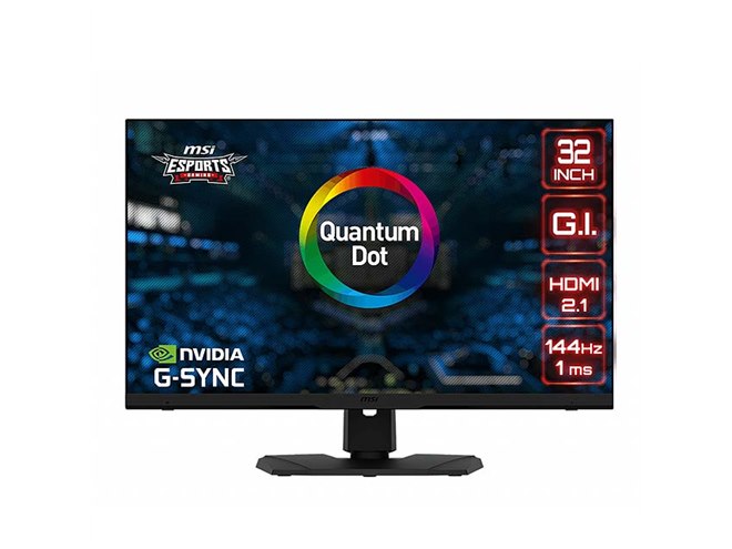 MSI、量子ドット技術採用の32型4Kゲーミングディスプレイ「Optix