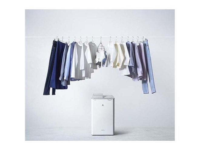 パナソニック、「梅雨」「冬」モードを新搭載した衣類乾燥除湿機「F