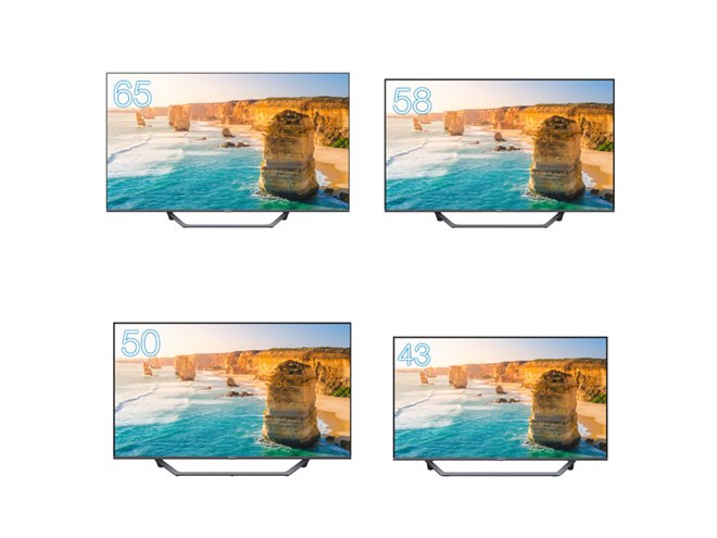 約75,000円から、ハイセンスの4Kチューナー内蔵液晶テレビ「U7FG