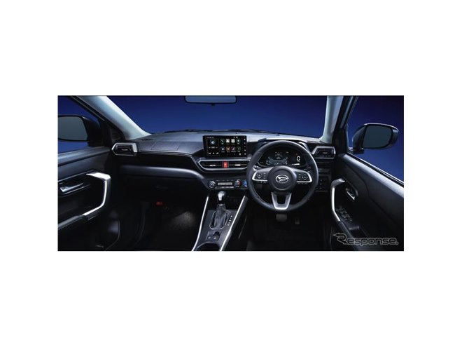 ダイハツ・ロッキー改良新型、パイオニア製9インチディスプレイ