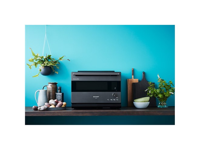 シャープ、自動調理とレシピサービス専用キーを搭載した「ヘルシオ AX