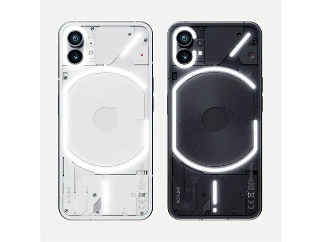 Nothing、背面のLEDが光る5Gスマホ「Phone (1)」を8月より日本国内で