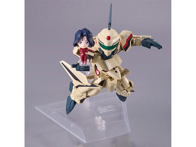 マクロスプラス」主人公機YF-19がTINY SESSIONに登場、ミュンのミニ