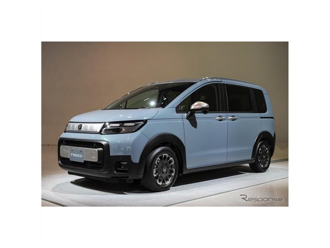 ホンダ フリード 新型】「クロスター」はSUV風のタフなデザインに進化