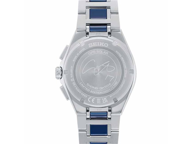 セイコー、ロサンゼルス・ドジャースへの移籍後初となる大谷翔平選手の