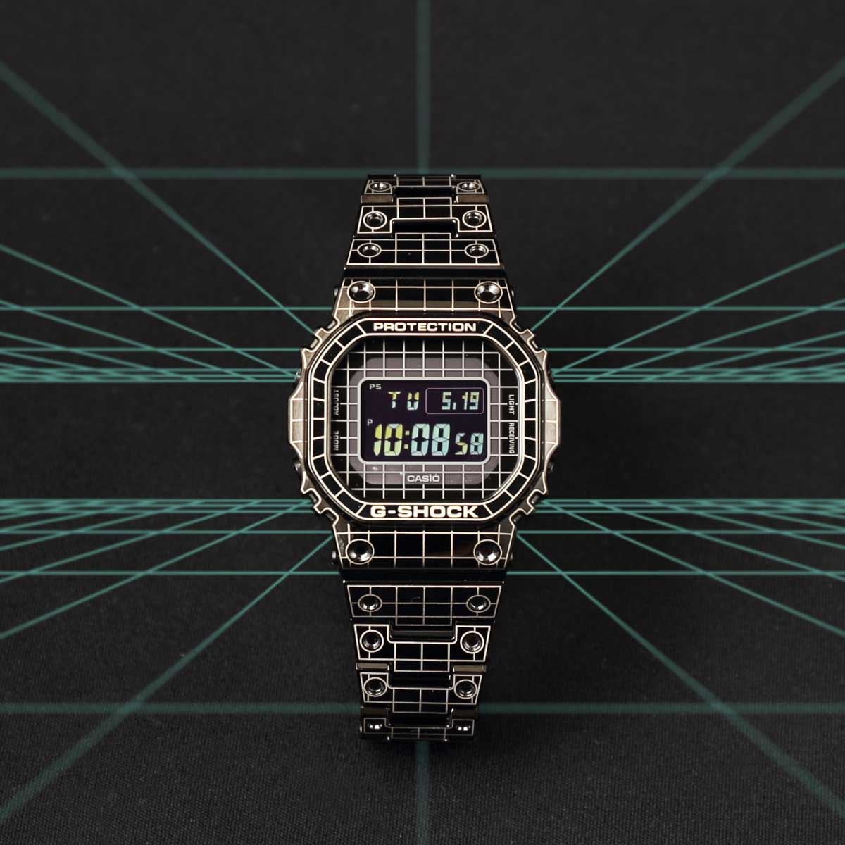 時をかける”フルメタル「G-SHOCK」！ レーザーでグリッドを表現 - 価格