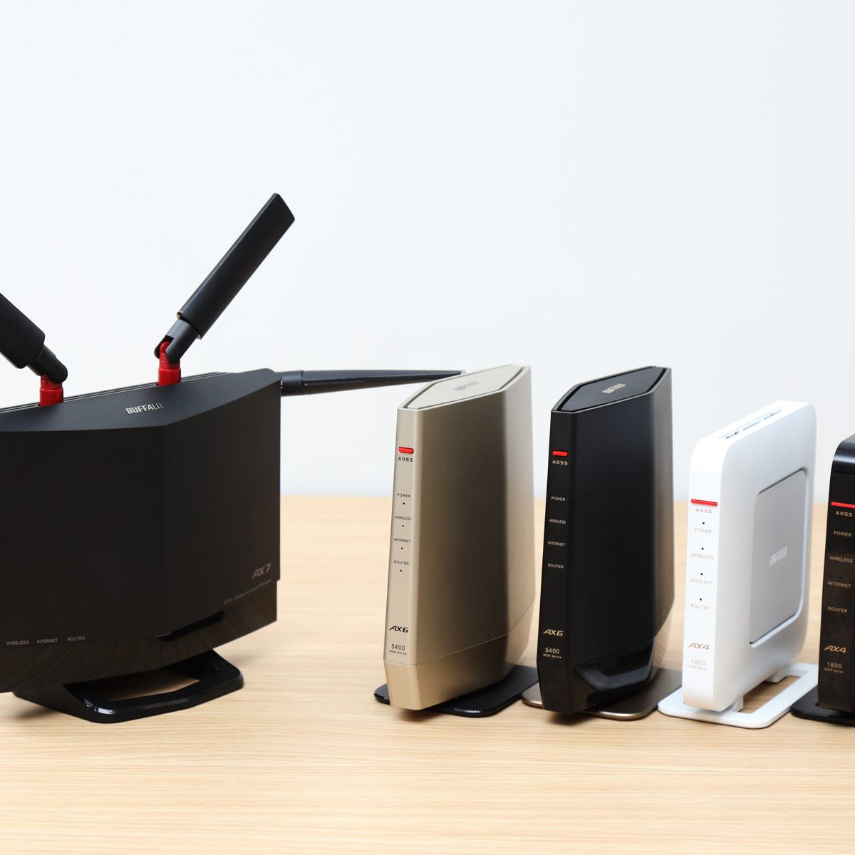 バッファロー、9,000円（税別）の入門機などWi-Fi 6対応の無線LAN