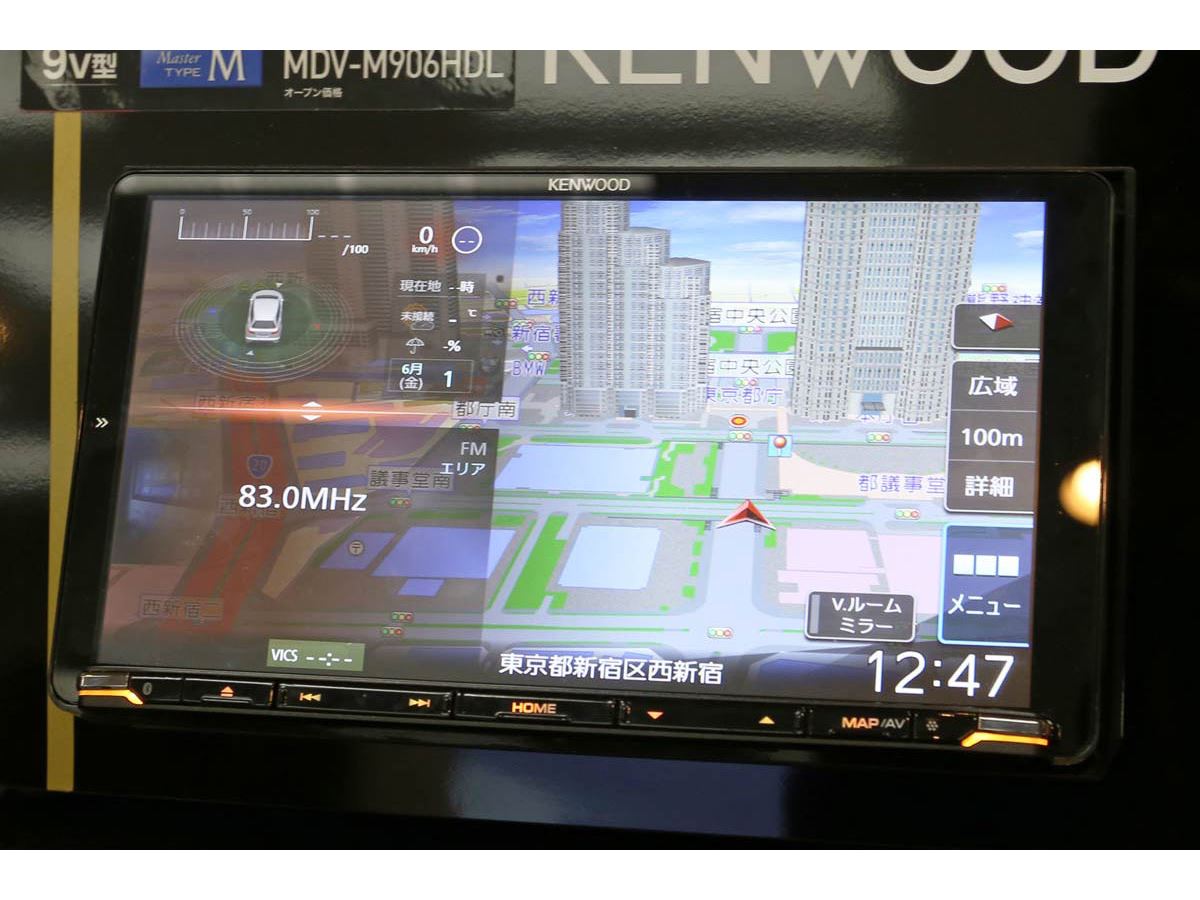 彩速ナビ史上、最高画質を実現！ケンウッドのフラッグシップモデル