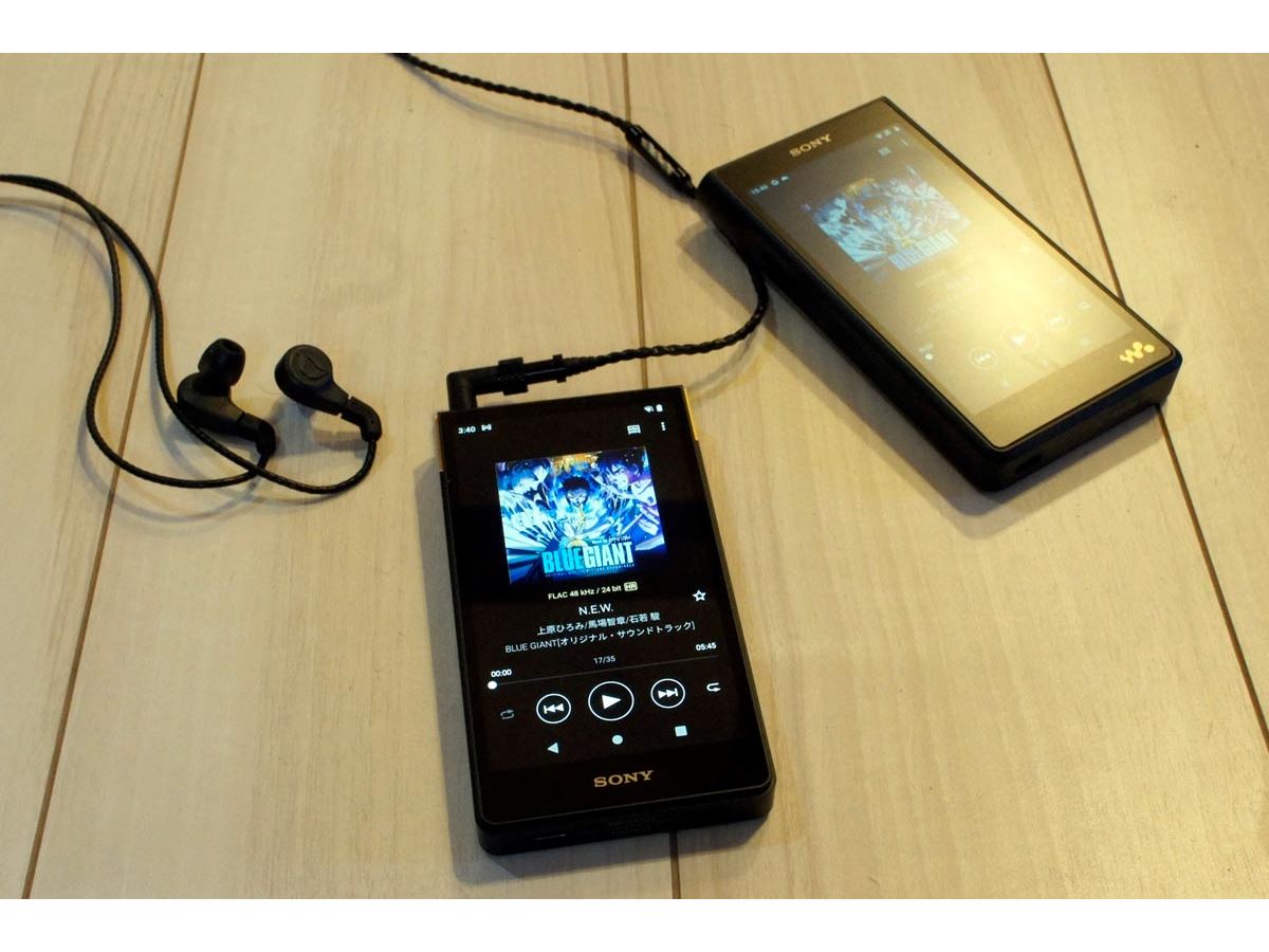 ソニーのウォークマン「NW-ZX707」をあらゆる面から「NW-WM1AM2」と