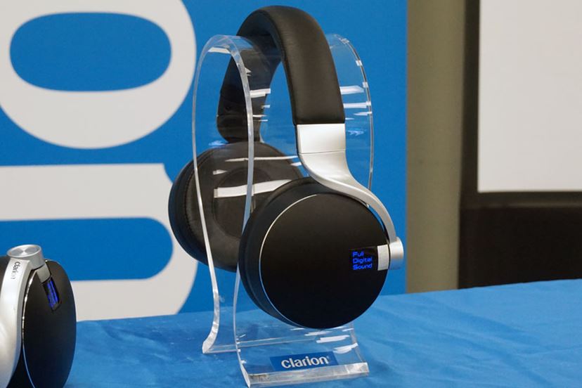 クラリオンからハイレゾ対応のフルデジタルサウンドヘッドホン