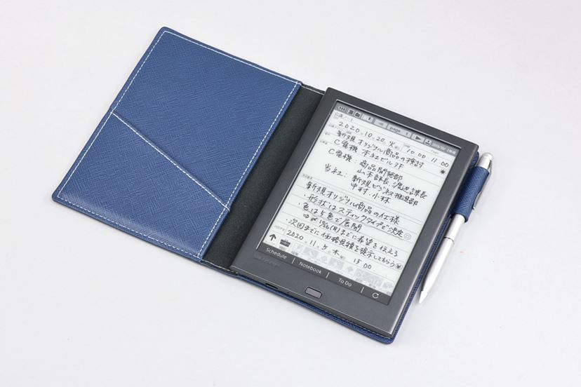 電子ペーパーで見やすさがアップしたシャープの電子ノート「WG-PN1