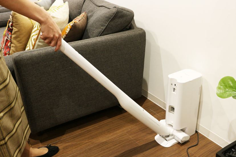 ゴミ捨てはひと月に1回程度！ パナソニックのセパレート コードレス